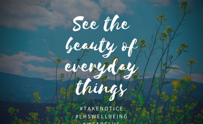 Latest News » Be Positive! It's nearly time for Wellbeing Week 2020 - 27.1.20